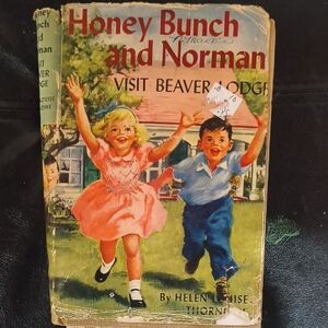 Honey Bunch and Norman Book Bobbsey Twins Euc Vintage